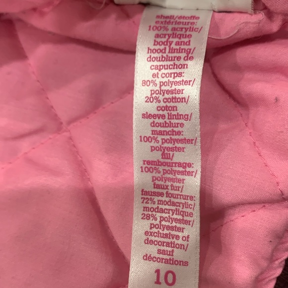 Justice Kids Black Jacket with Pink Hood
Size 10 - Picture 6 of 7